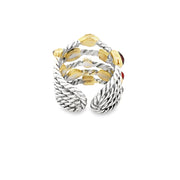 Multigem Two Tone Ring by David Yurman Size 5